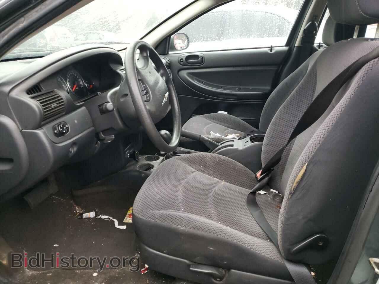 2006 CHRYSLER SEBRING - VIN: 1C3EL46X16N179884 - Фото 7
