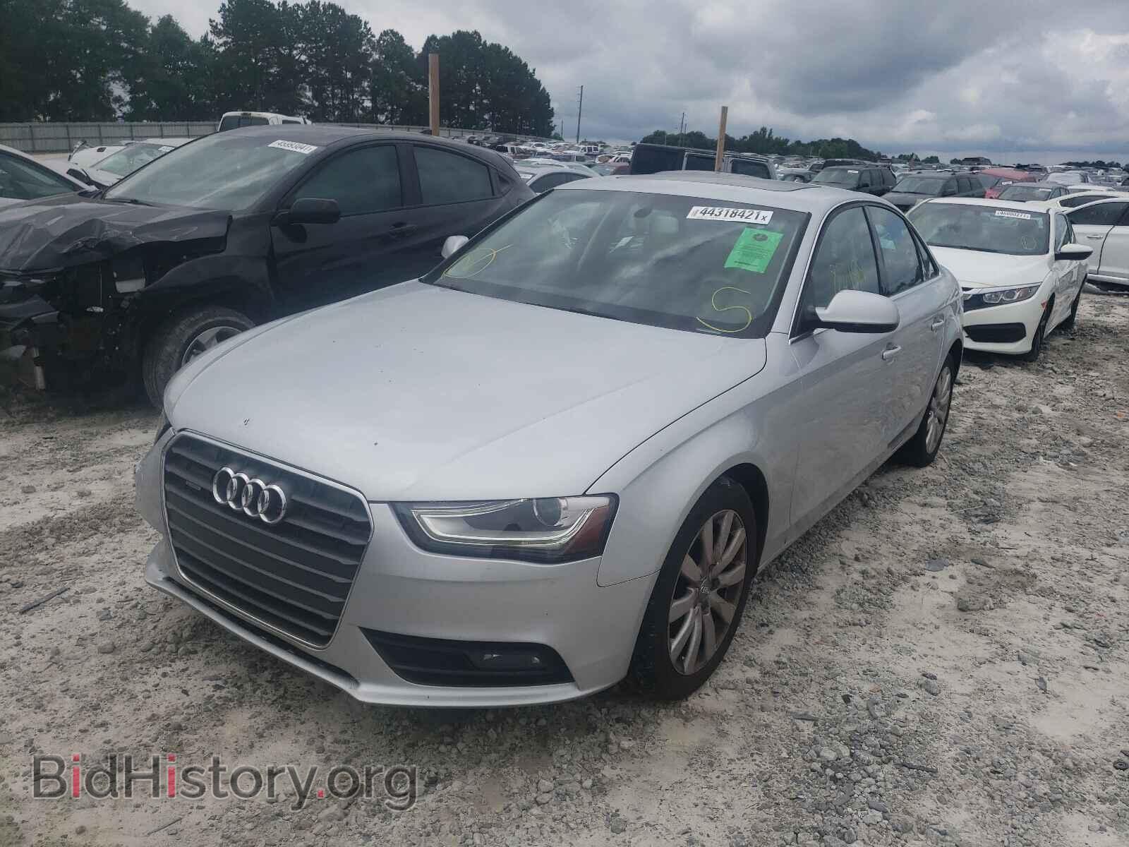 2013 AUDI A4 - VIN: WAUDFAFL3DA155629 - Фото 2