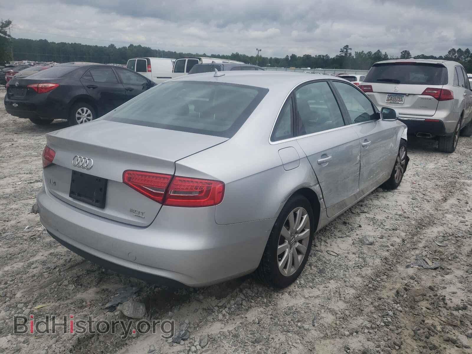 2013 AUDI A4 - VIN: WAUDFAFL3DA155629 - Фото 4
