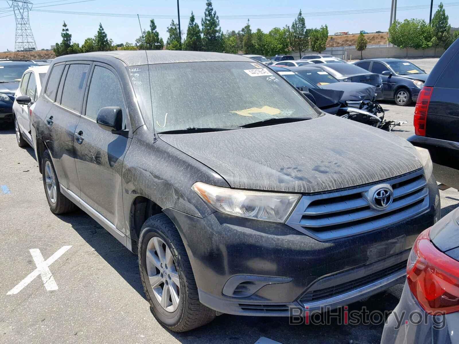 Photo 5TDZA3EH2BS012557 - TOYOTA HIGHLANDER 2011