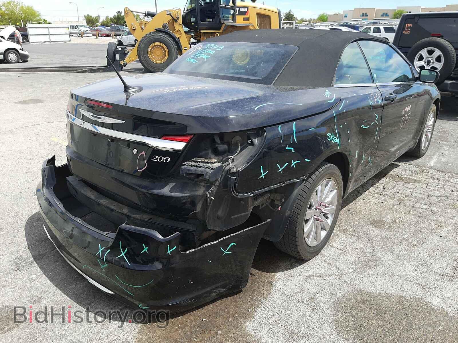 2013 CHRYSLER 200 - VIN: 1C3BCBEBXDN560305 - Фото 4