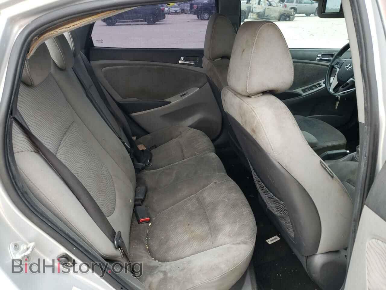2012 HYUNDAI ACCENT - VIN: KMHCU4AE2CU098489 - Фото 6