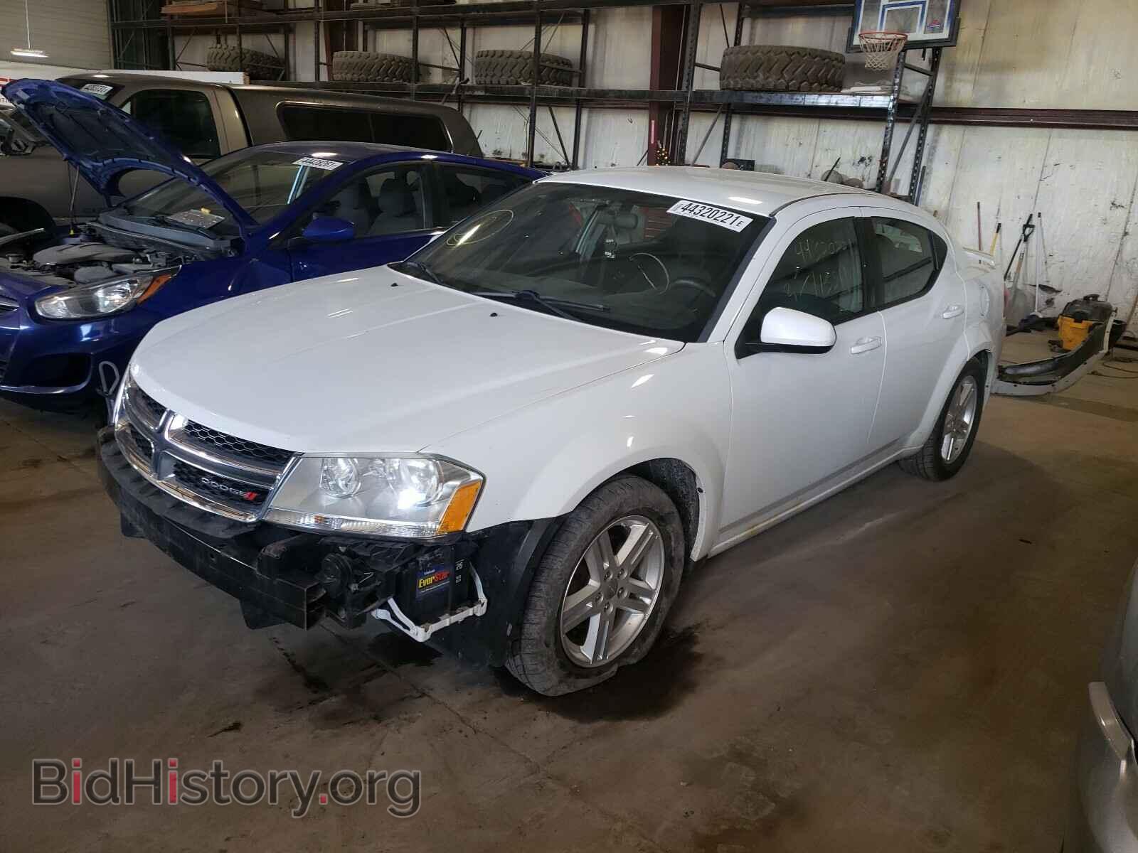 2012 DODGE AVENGER - VIN: 1C3CDZCB6CN264192 - Фото 2