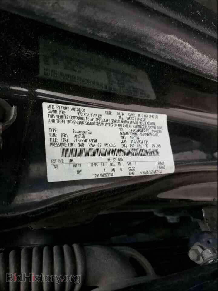 2014 FORD FOCUS - VIN: 1FADP3F26EL354639 - Photo 10