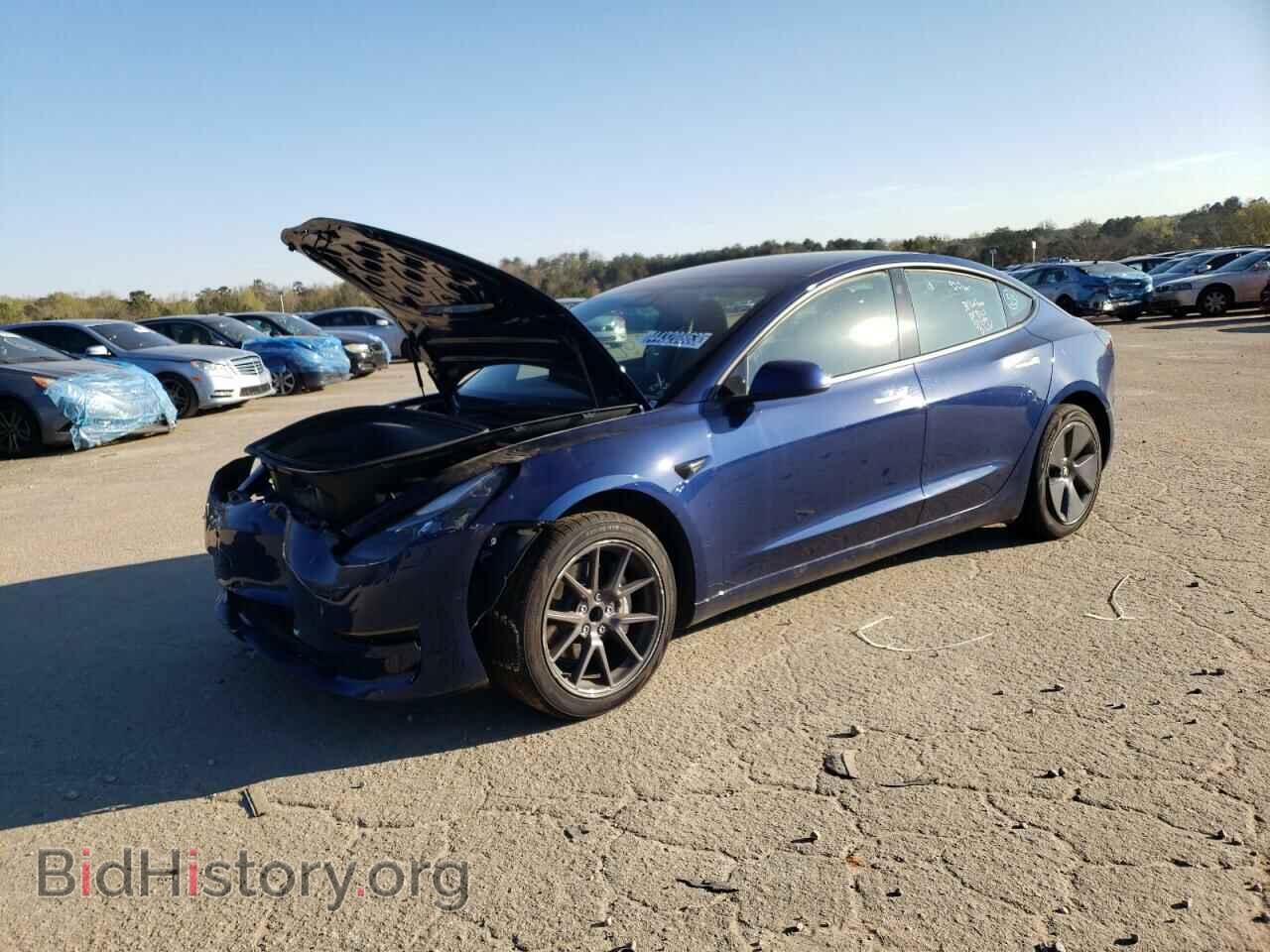 Photo 5YJ3E1EA5NF188710 - TESLA MODEL 3 2022