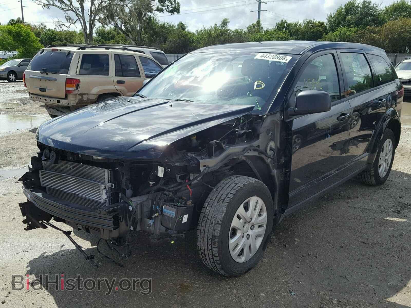 2014 DODGE JOURNEY SE - VIN: 3C4PDCABXET219529 - Фото 2