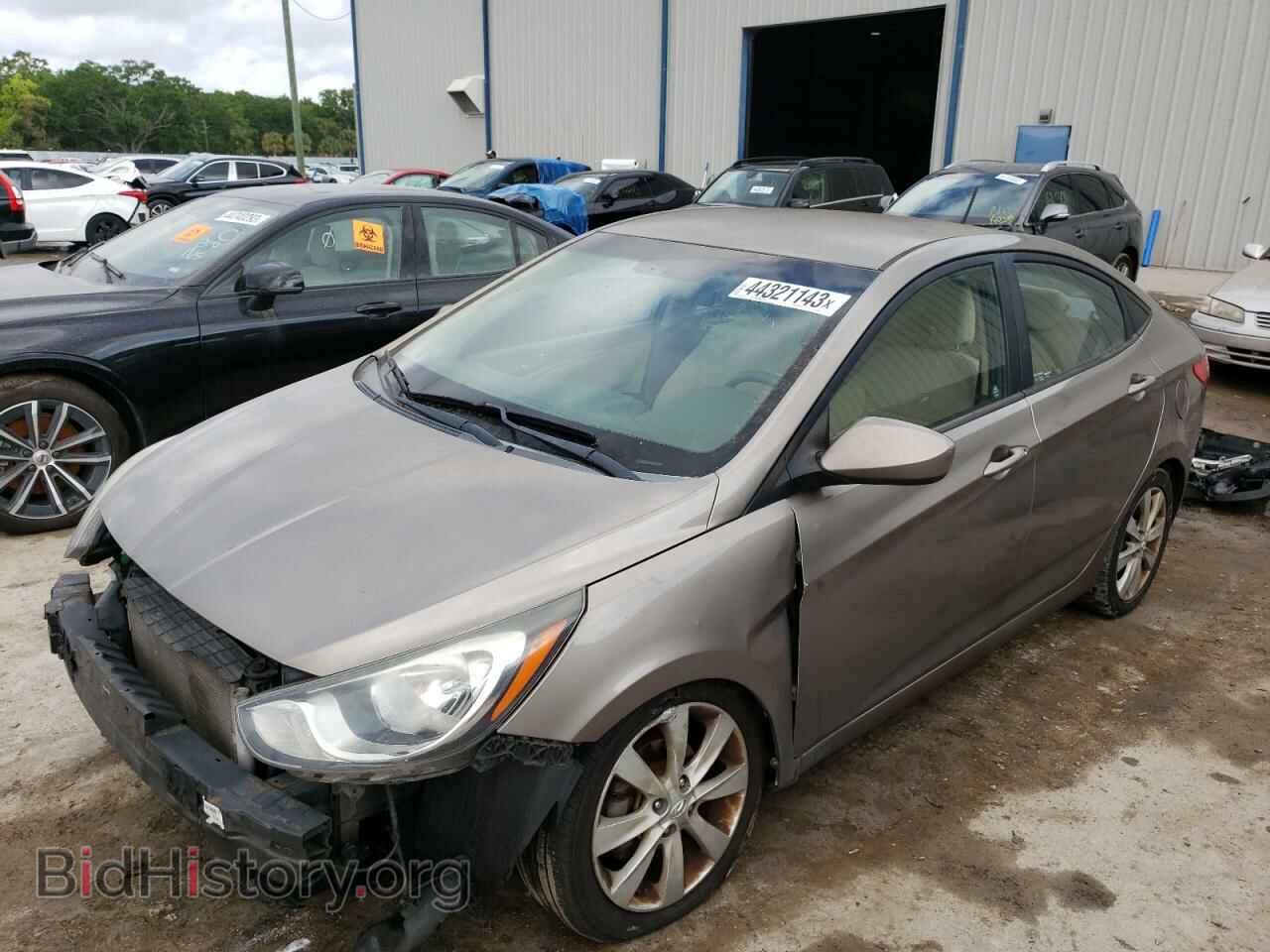 Фотография KMHCU4AE1DU584423 - HYUNDAI ACCENT 2013