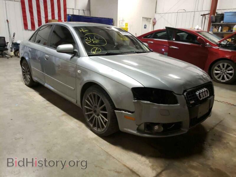 2007 Audi A4 A4 S-Line (VIN WAUEF78E87A147892) — фото 1 из 10, Copart, повреждение: передняя часть