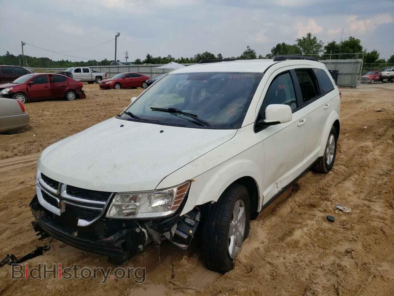 2012 DODGE JOURNEY - VIN: 3C4PDCBG9CT202292 - Фото 2