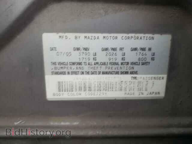 2006 MAZDA 3 - VIN: JM1BK32F661411976 - Фото 10