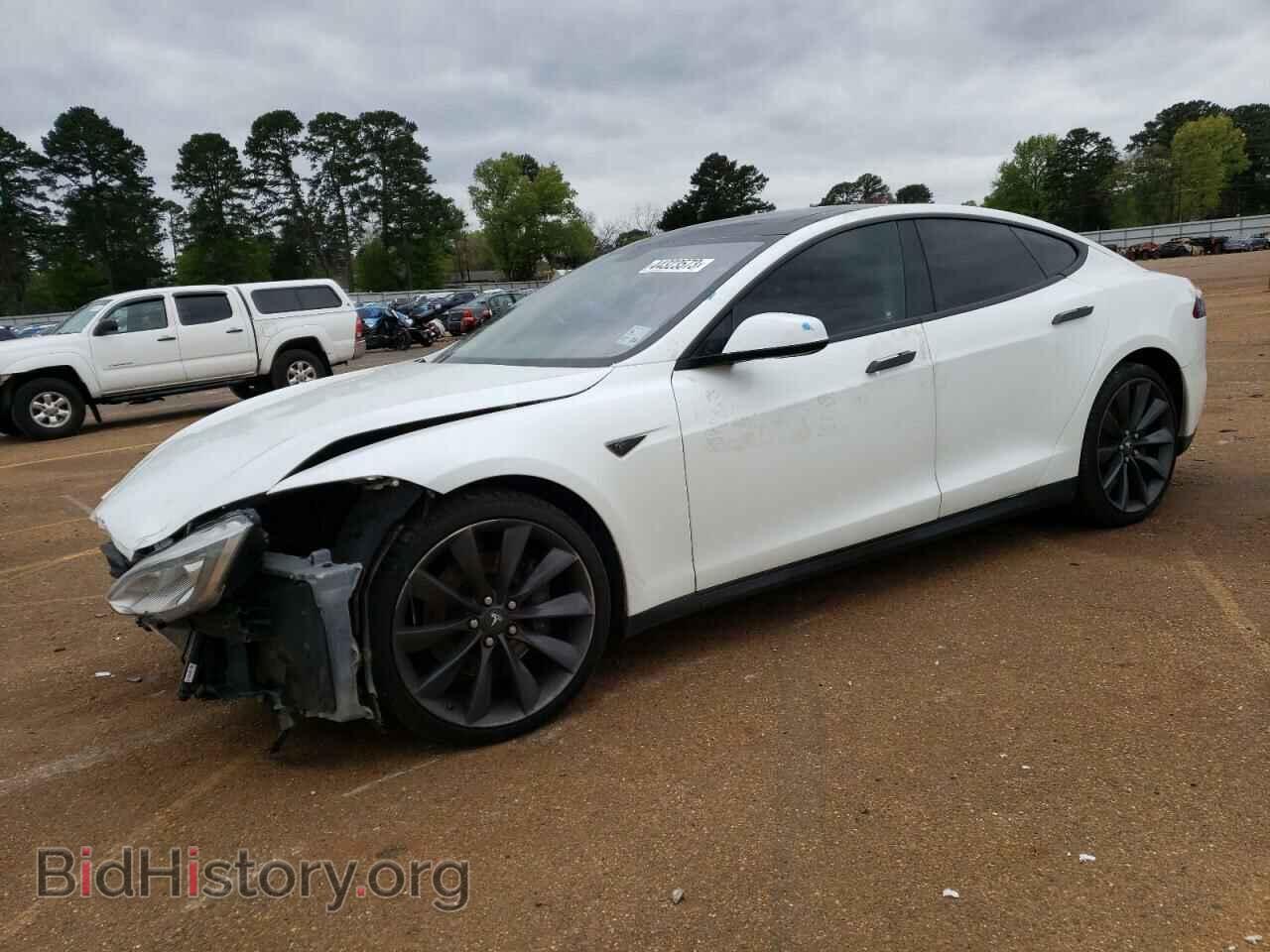 Photo 5YJSA1H18EFP32846 - TESLA MODEL S 2014