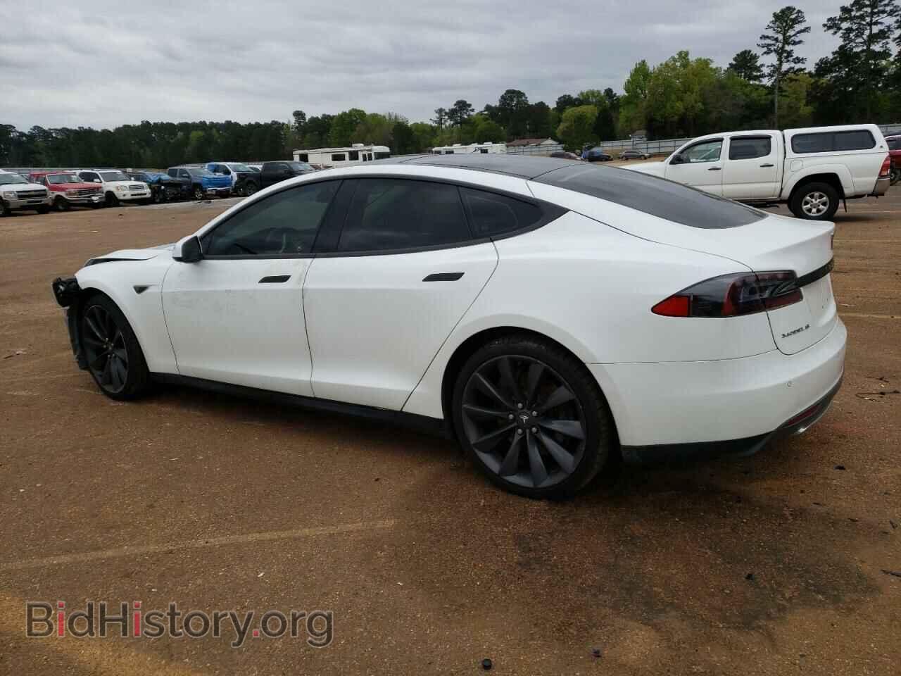 2014 TESLA MODEL S - VIN: 5YJSA1H18EFP32846 - Photo 2