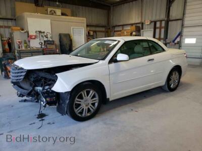 2008 Chrysler SEBRING Limited, белый — VIN 1C3LC65M78N124997, Copart