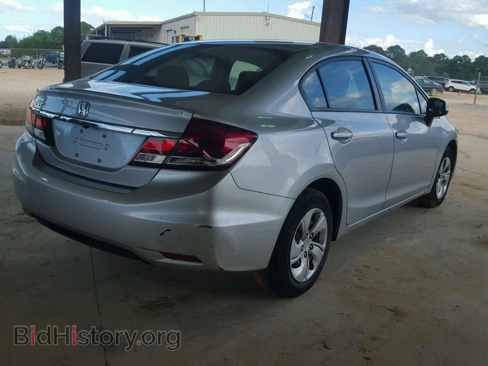 2013 HONDA CIVIC LX - VIN: 19XFB2F59DE265936 - Фото 4
