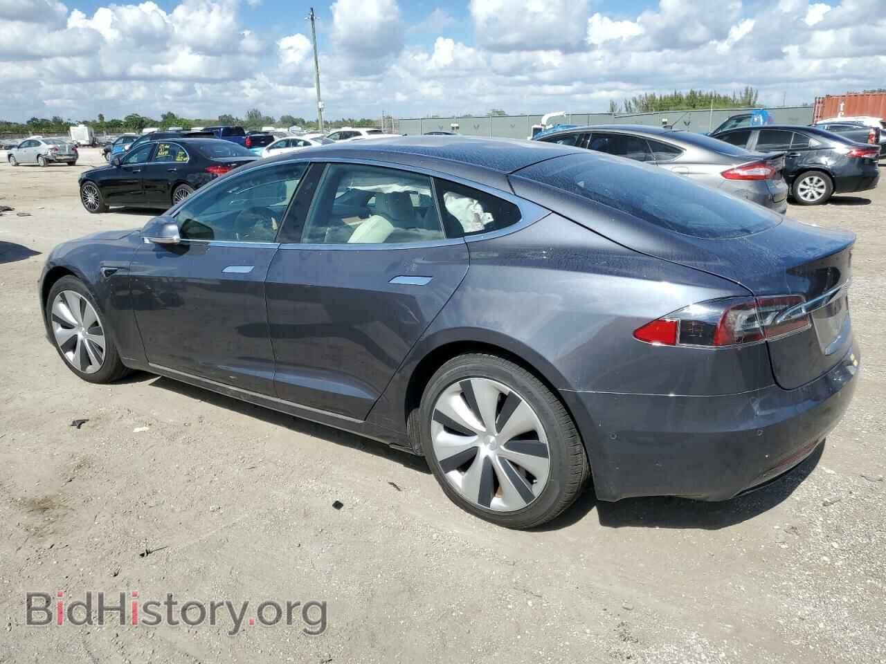2021 TESLA MODEL S - VIN: 5YJSA1E20MF421679 - Фото 2