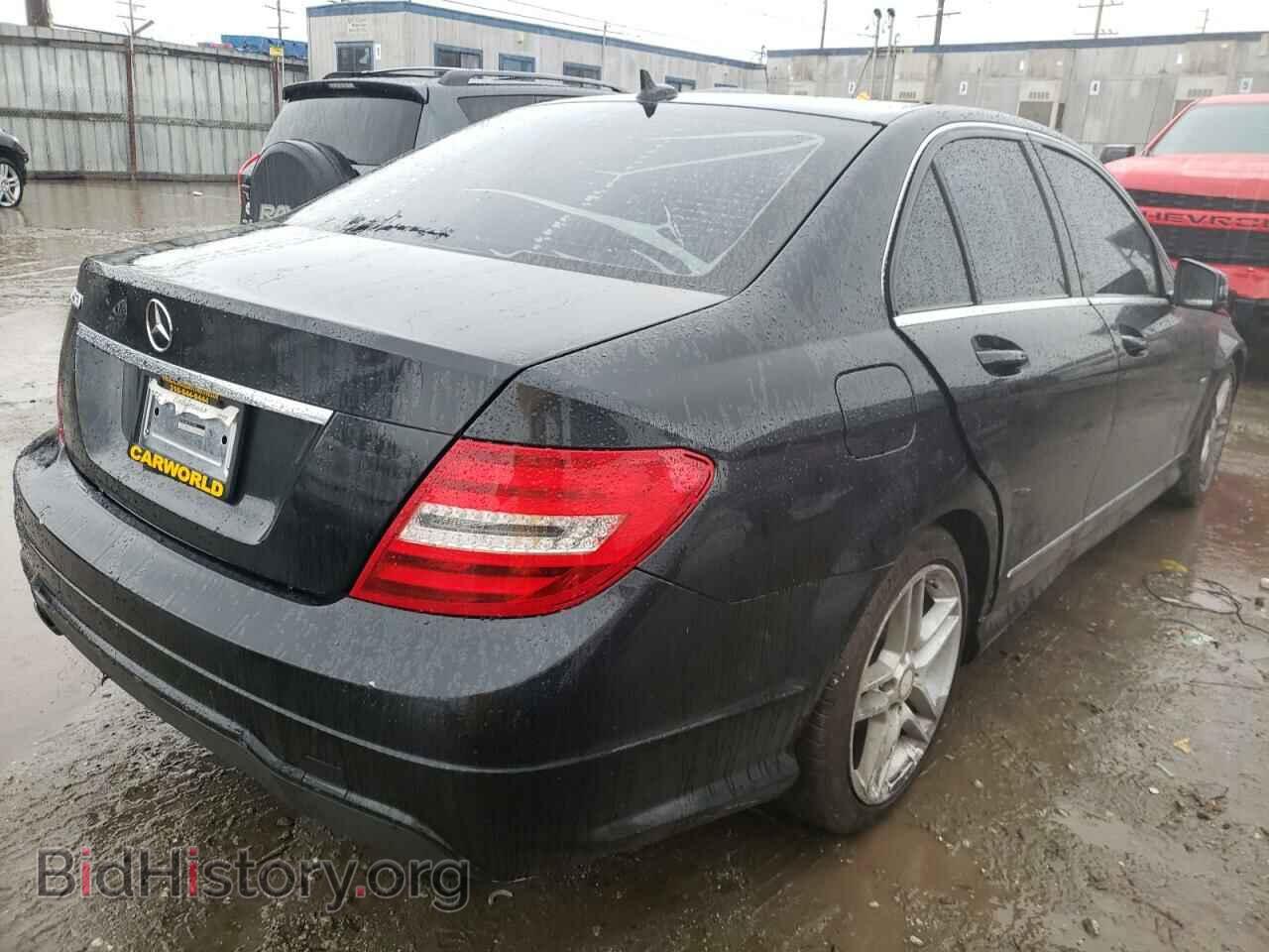 2012 MERCEDES-BENZ C-CLASS - VIN: WDDGF4HB1CR192190 - Фото 3