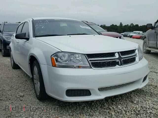 Photo 1C3CDZAB4EN125703 - DODGE AVENGER 2014