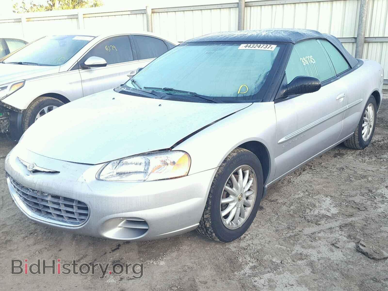 2001 CHRYSLER SEBRING - VIN: 1C3EL45U51N672189 - Фото 2