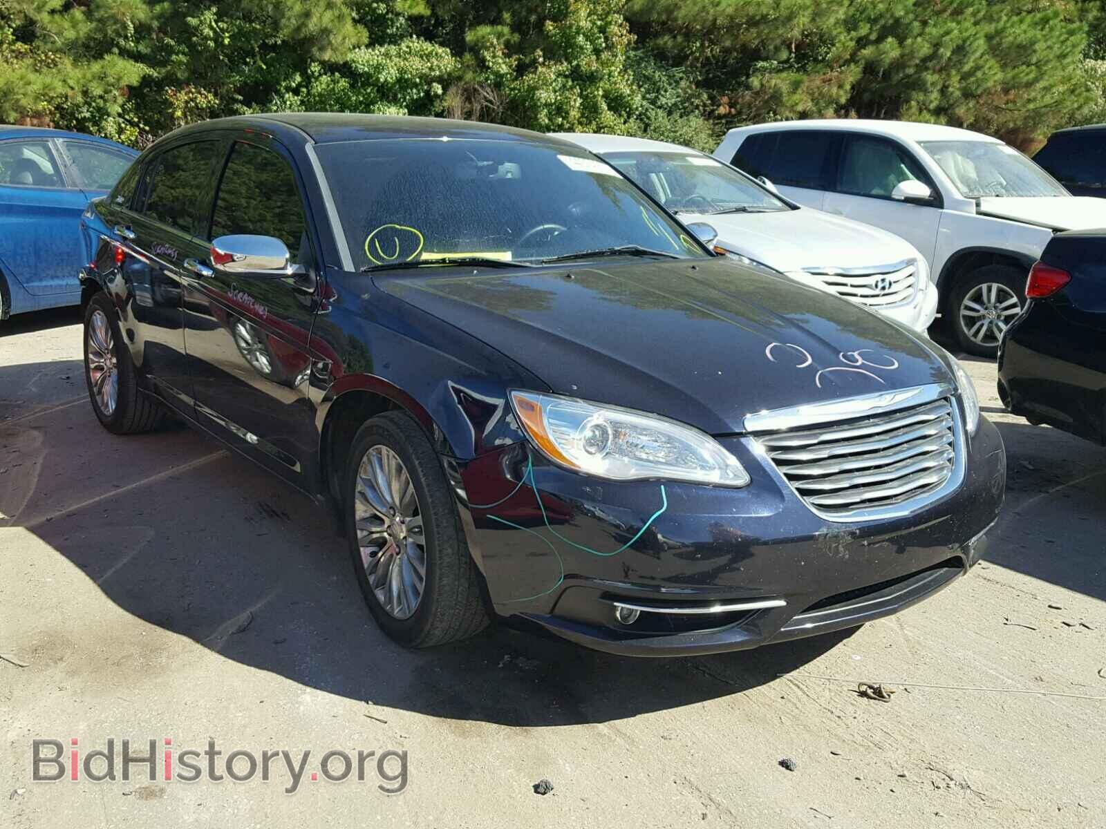 Фотография 1C3CCBCBXCN305577 - CHRYSLER 200 2012