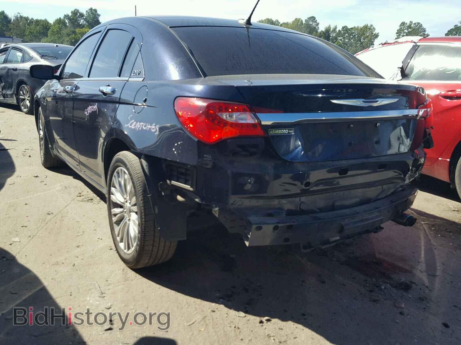 2012 CHRYSLER 200 - VIN: 1C3CCBCBXCN305577 - Фото 3
