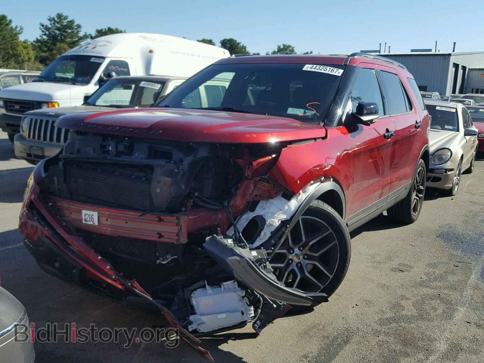 2016 FORD EXPLORER - VIN: 1FM5K8GT7GGB57391 - Фото 2