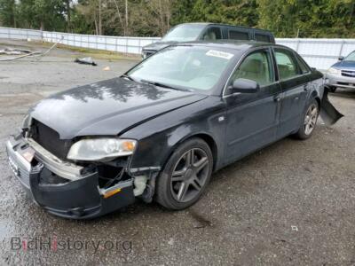 2006 Audi A4 3.2 QUATTRO, черный — VIN WAUDH78E76A238530, Copart