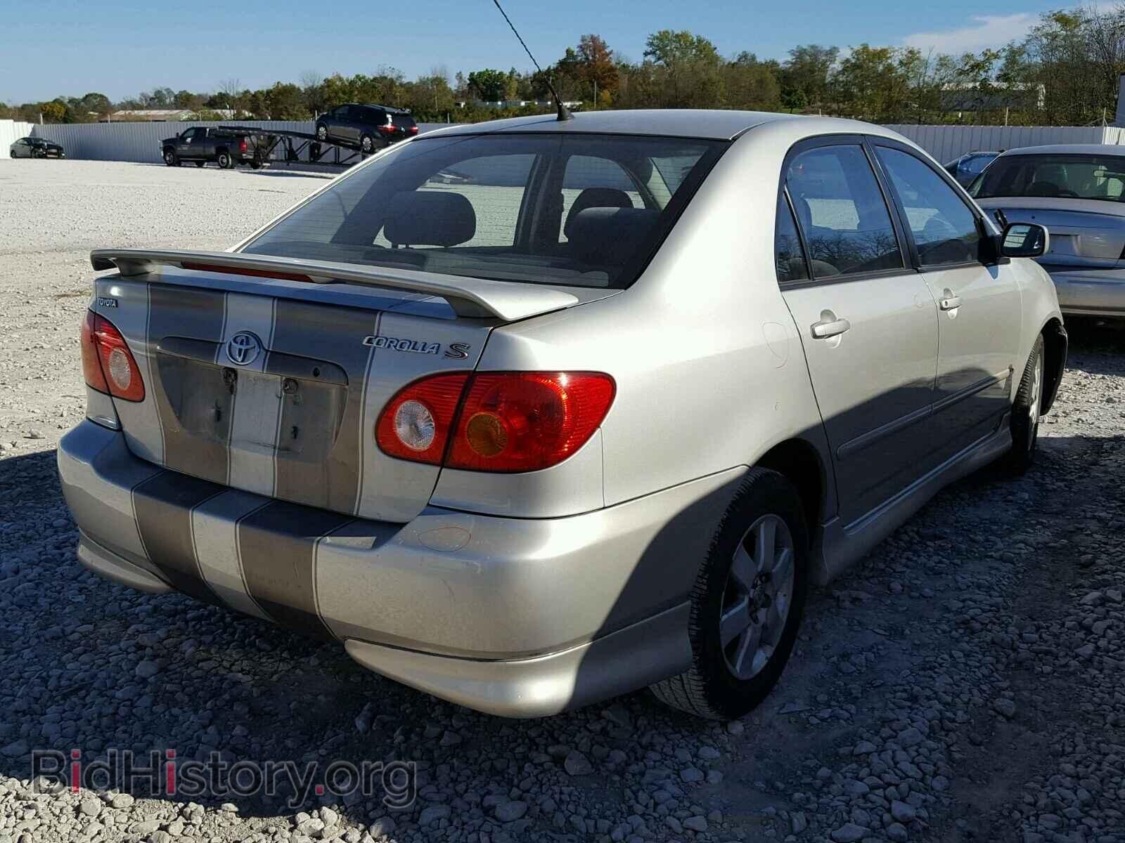 2003 TOYOTA COROLLA - VIN: 2T1BR32E43C152642 - Фото 4