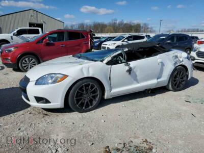2012 Mitsubishi ECLIPSE ECLIPSE SP, white — VIN 4A37L2EF8CE002842, Copart