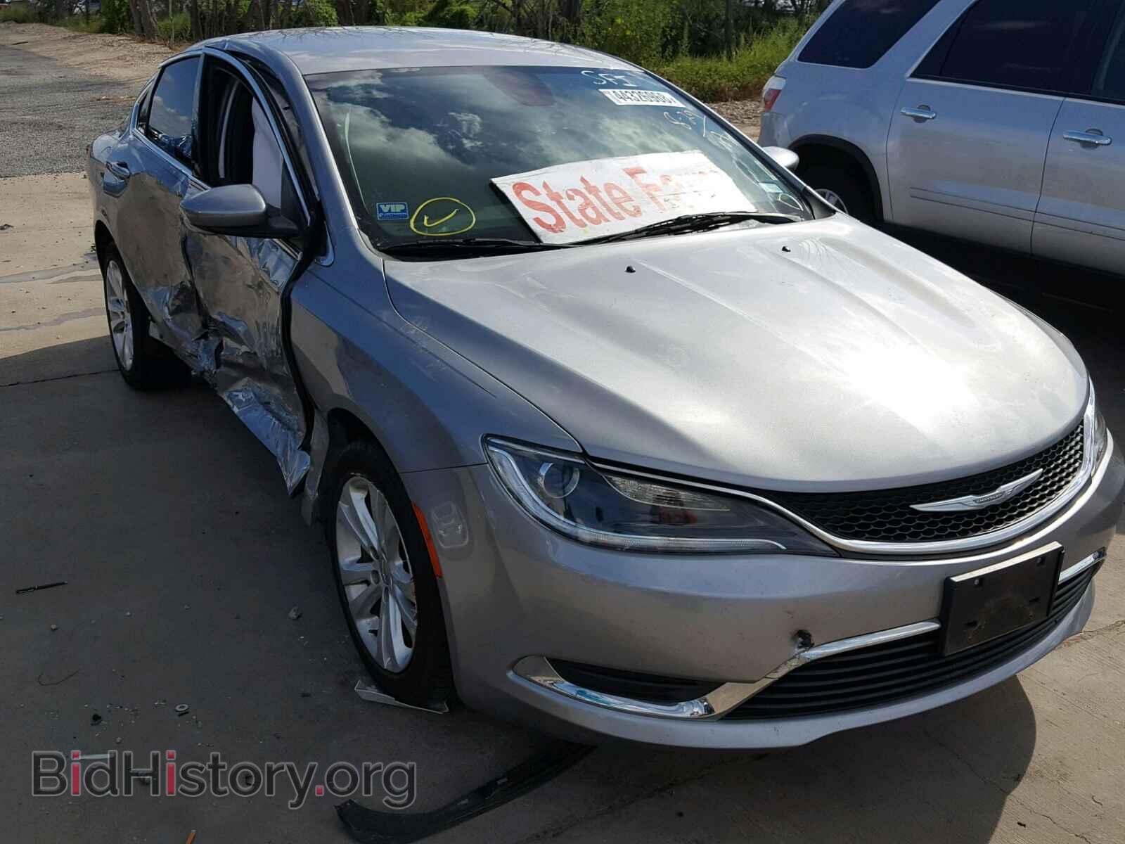 Photo 1C3CCCAB4FN595425 - CHRYSLER 200 2015
