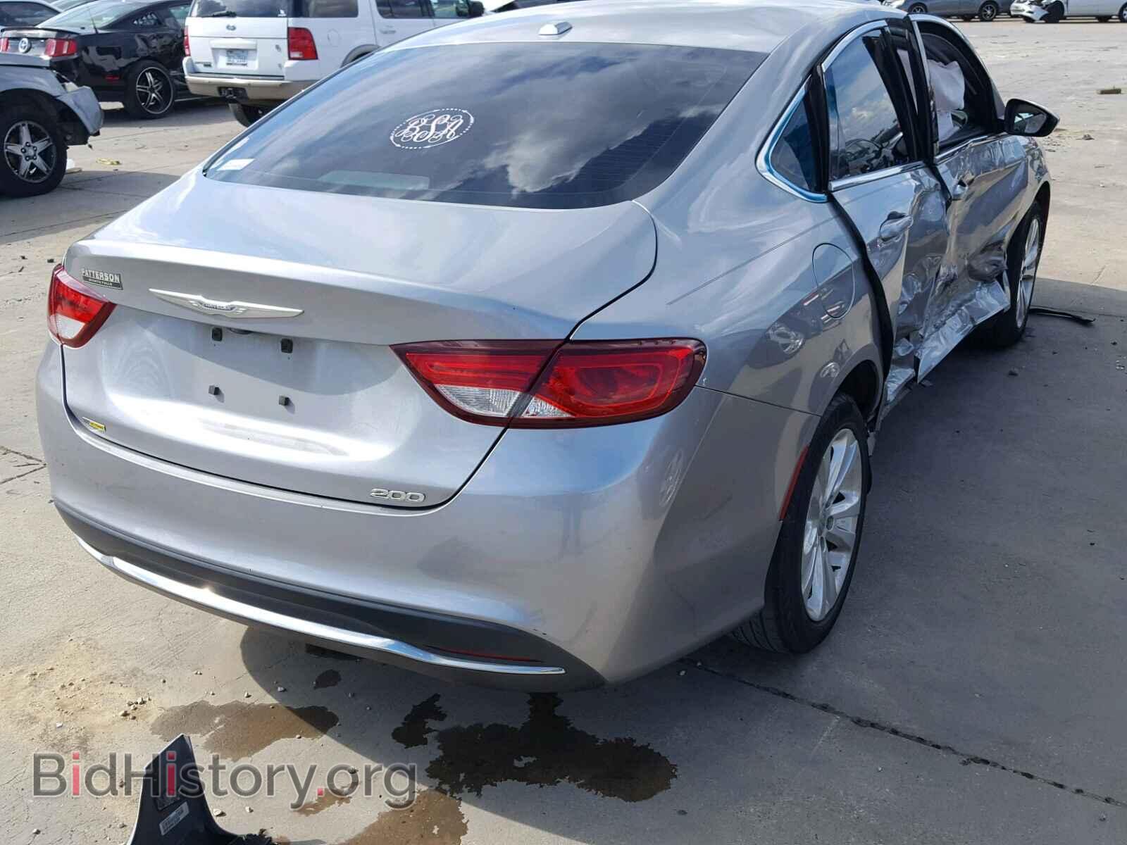 2015 CHRYSLER 200 - VIN: 1C3CCCAB4FN595425 - Photo 4