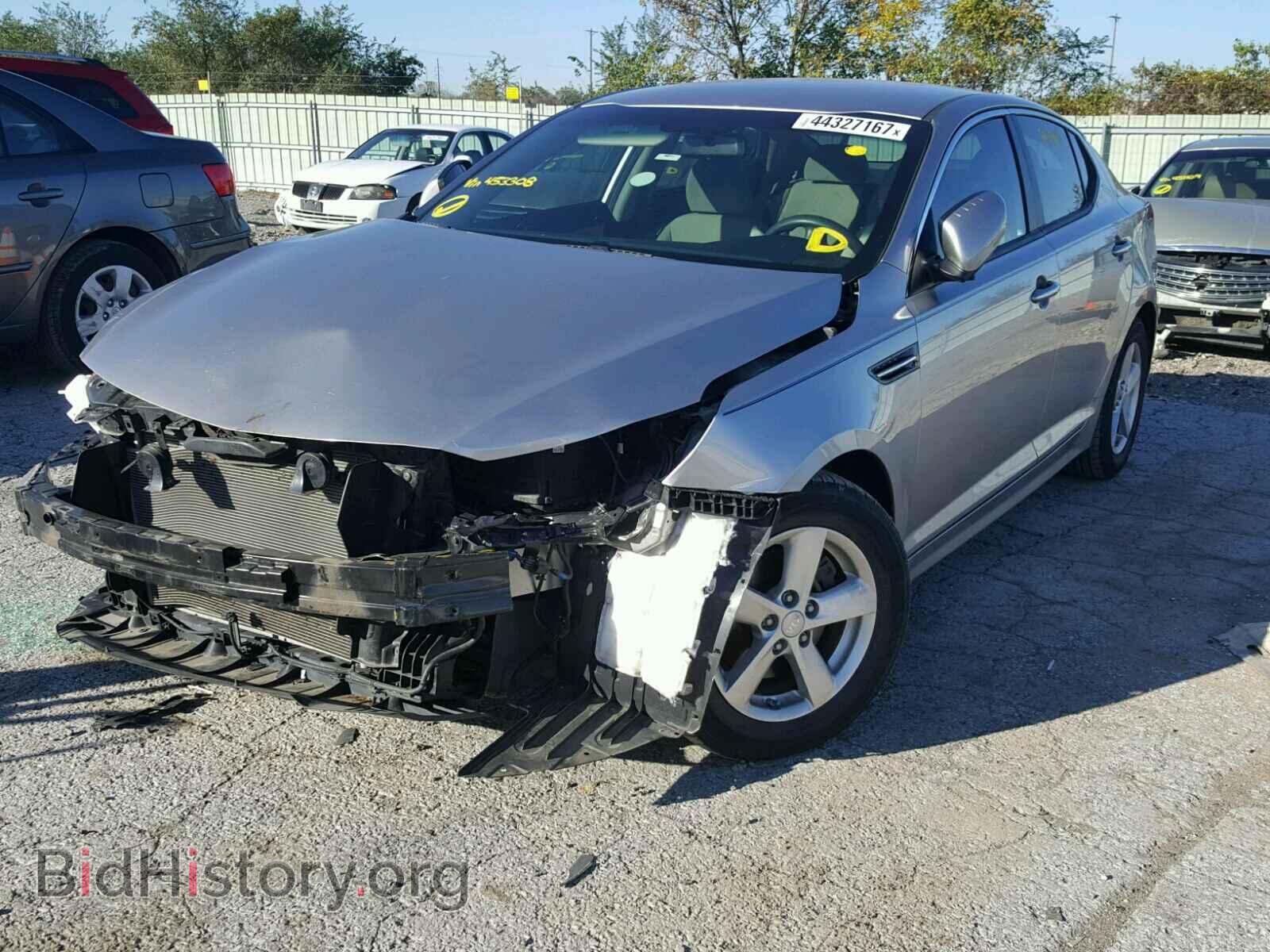 2014 KIA OPTIMA - VIN: KNAGM4A74E5453308 - Фото 2