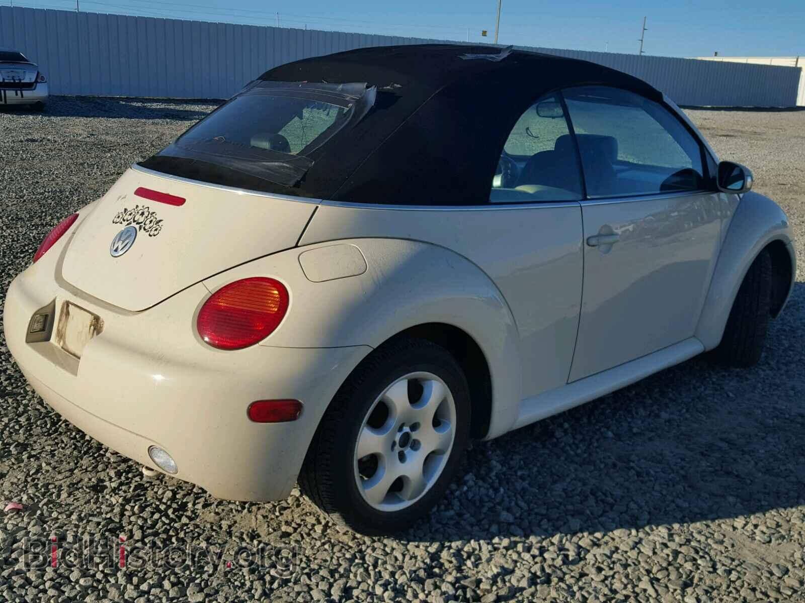 2003 VOLKSWAGEN BEETLE - VIN: 3VWCK21Y83M332421 - Фото 4