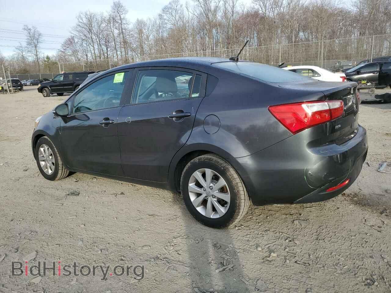 2013 KIA RIO - VIN: KNADN4A39D6242398 - Фото 2