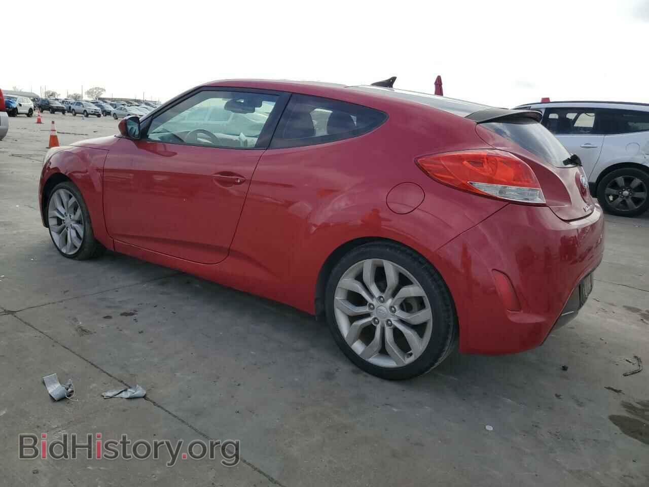 2012 HYUNDAI VELOSTER - VIN: KMHTC6ADXCU060367 - Фото 2