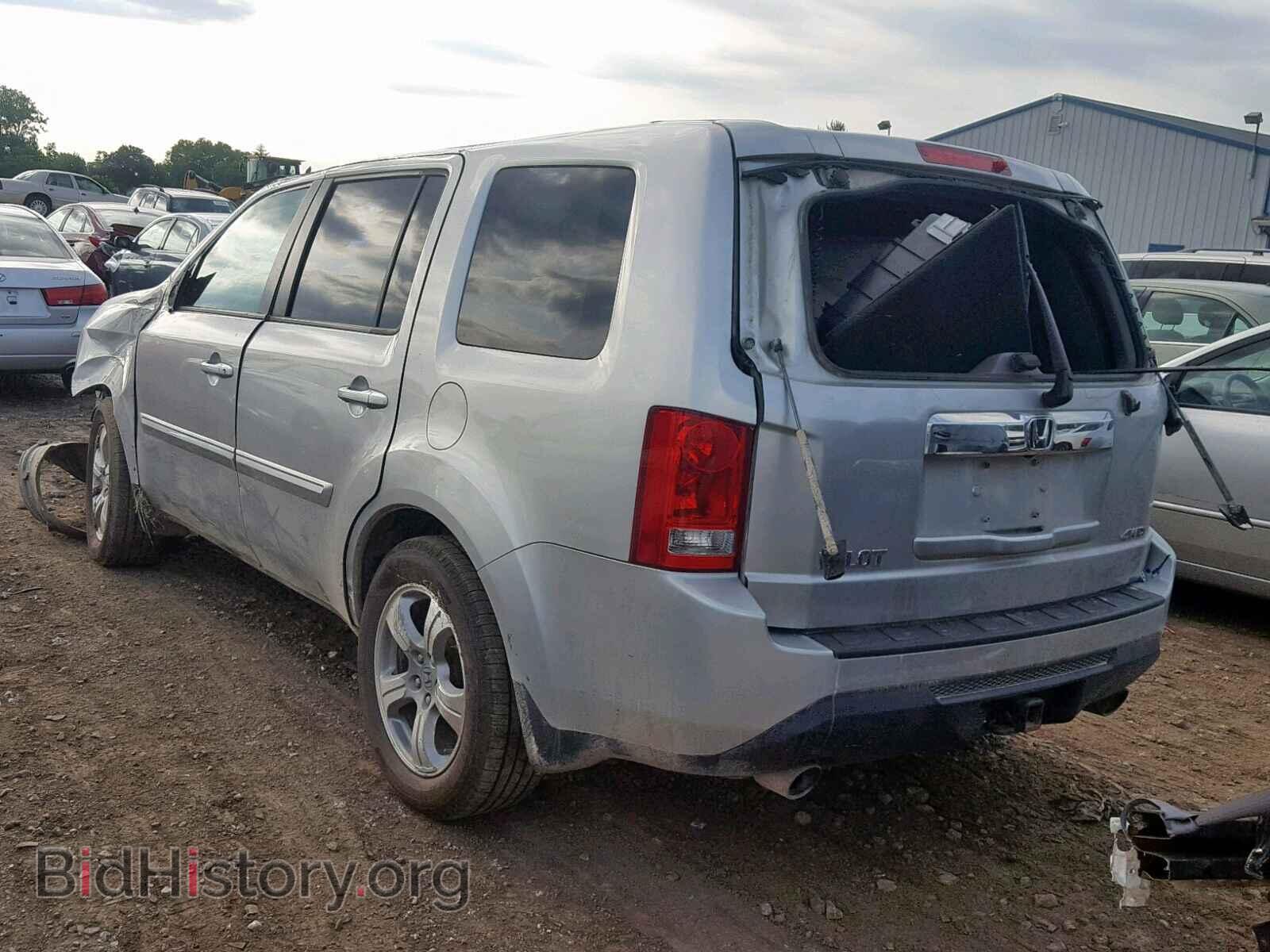 2013 HONDA PILOT EXL - VIN: 5FNYF4H5XDB017534 - Фото 3