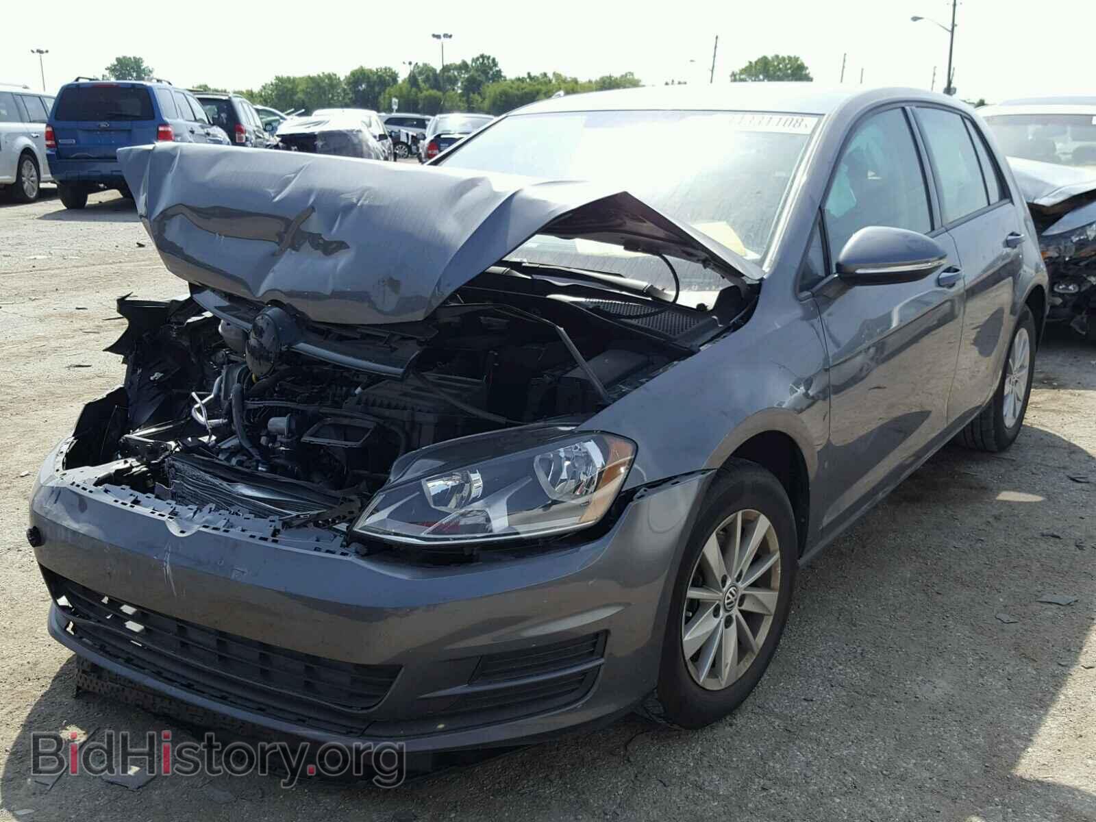 2017 VOLKSWAGEN GOLF - VIN: 3VW217AU4HM022041 - Фото 2