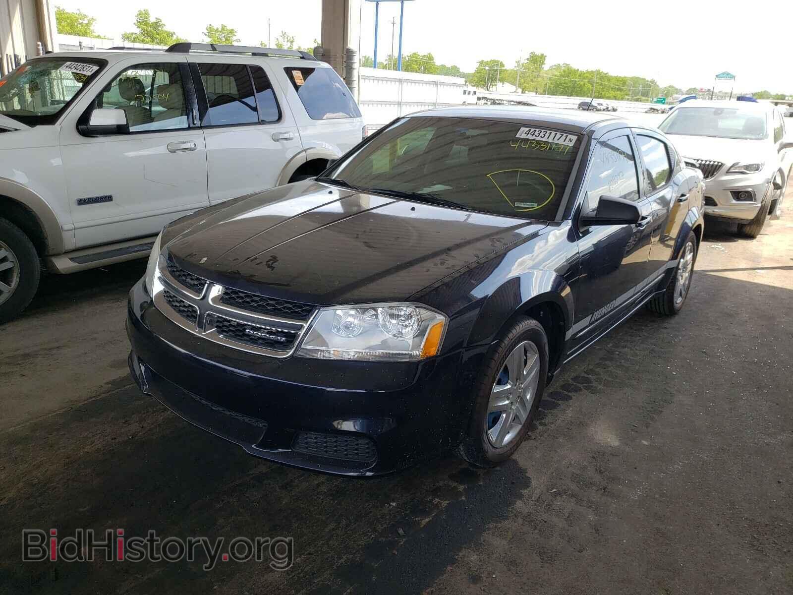 2011 DODGE AVENGER - VIN: 1B3BD4FB0BN541098 - Фото 2
