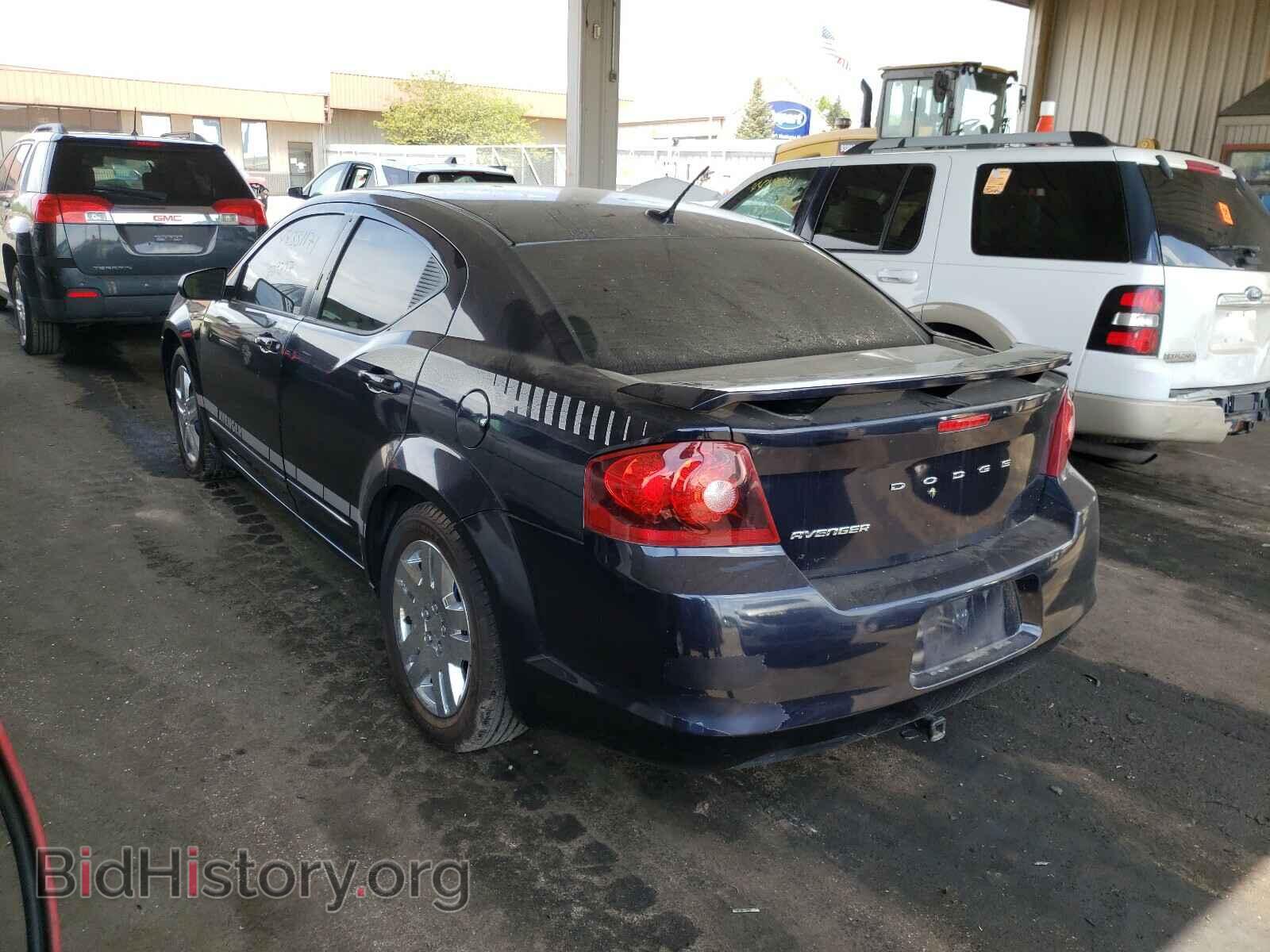 2011 DODGE AVENGER - VIN: 1B3BD4FB0BN541098 - Фото 3