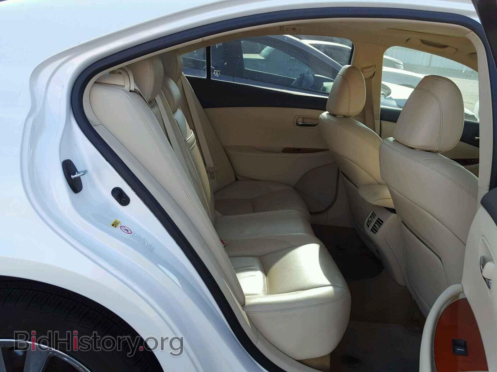 2012 LEXUS ES350 - VIN: JTHBK1EG0C2485200 - Фото 6