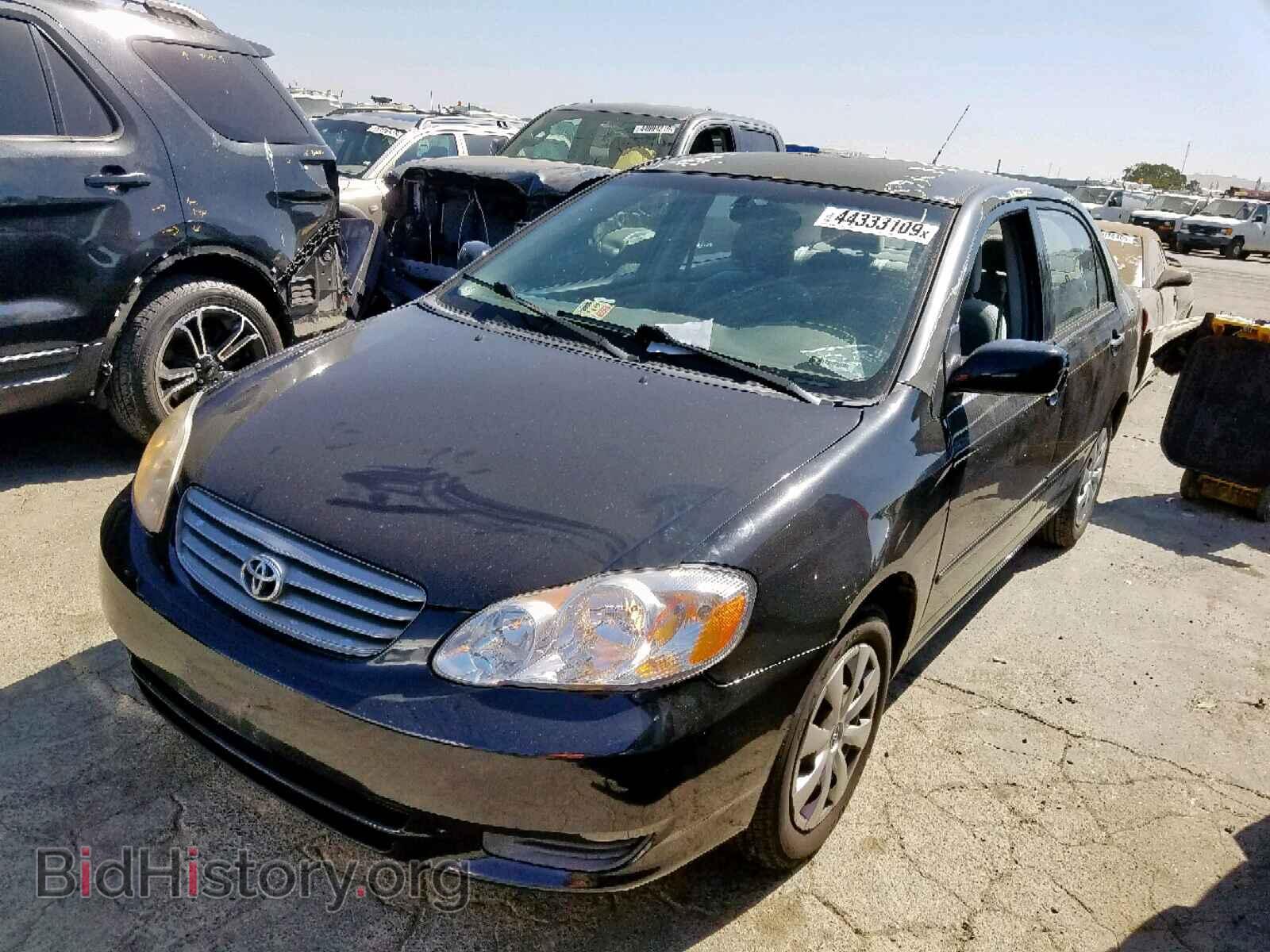 2003 TOYOTA COROLLA - VIN: 2T1BR32E73C060103 - Фото 2