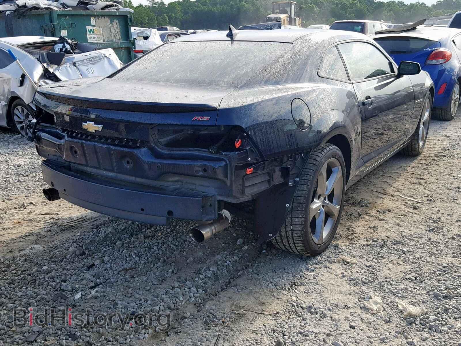 2013 CHEVROLET CAMARO - VIN: 2G1FB1E37D9234475 - Фото 4
