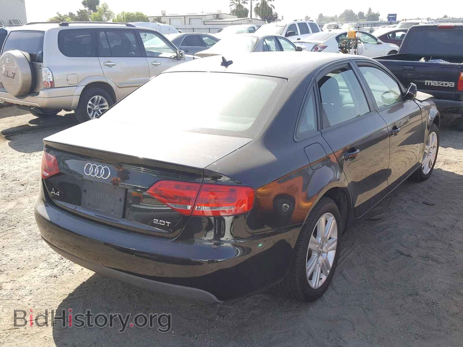 2011 AUDI A4 - VIN: WAUAFAFL3BN002421 - Фото 4