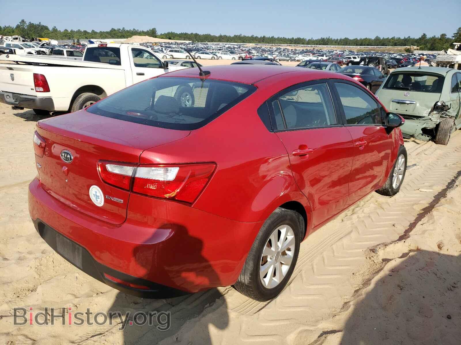 2012 KIA RIO - VIN: KNADN4A32C6094626 - Фото 4