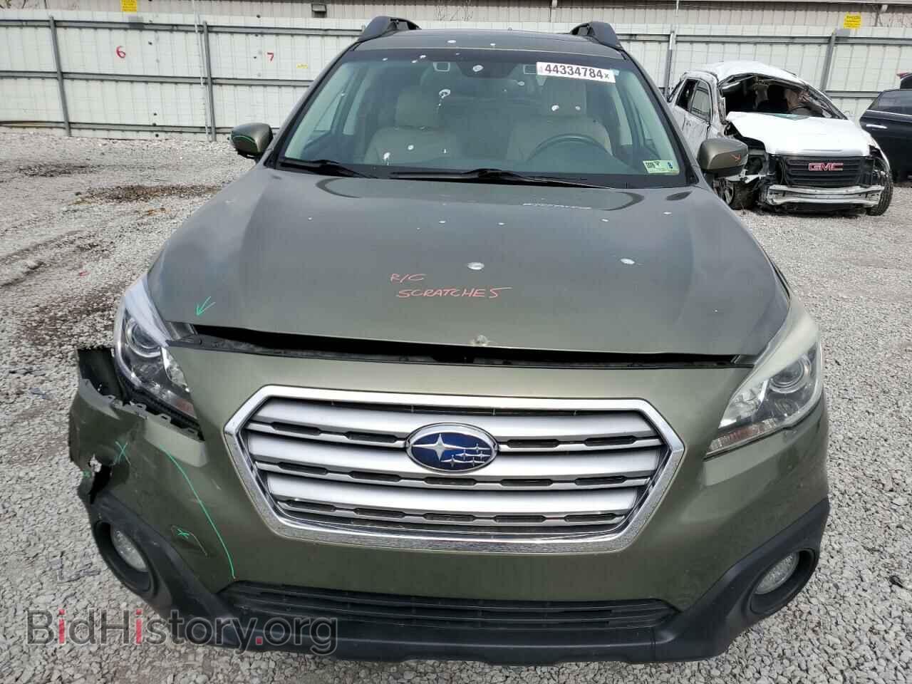 2016 SUBARU OUTBACK - VIN: 4S4BSAHC4G3310034 - Фото 5