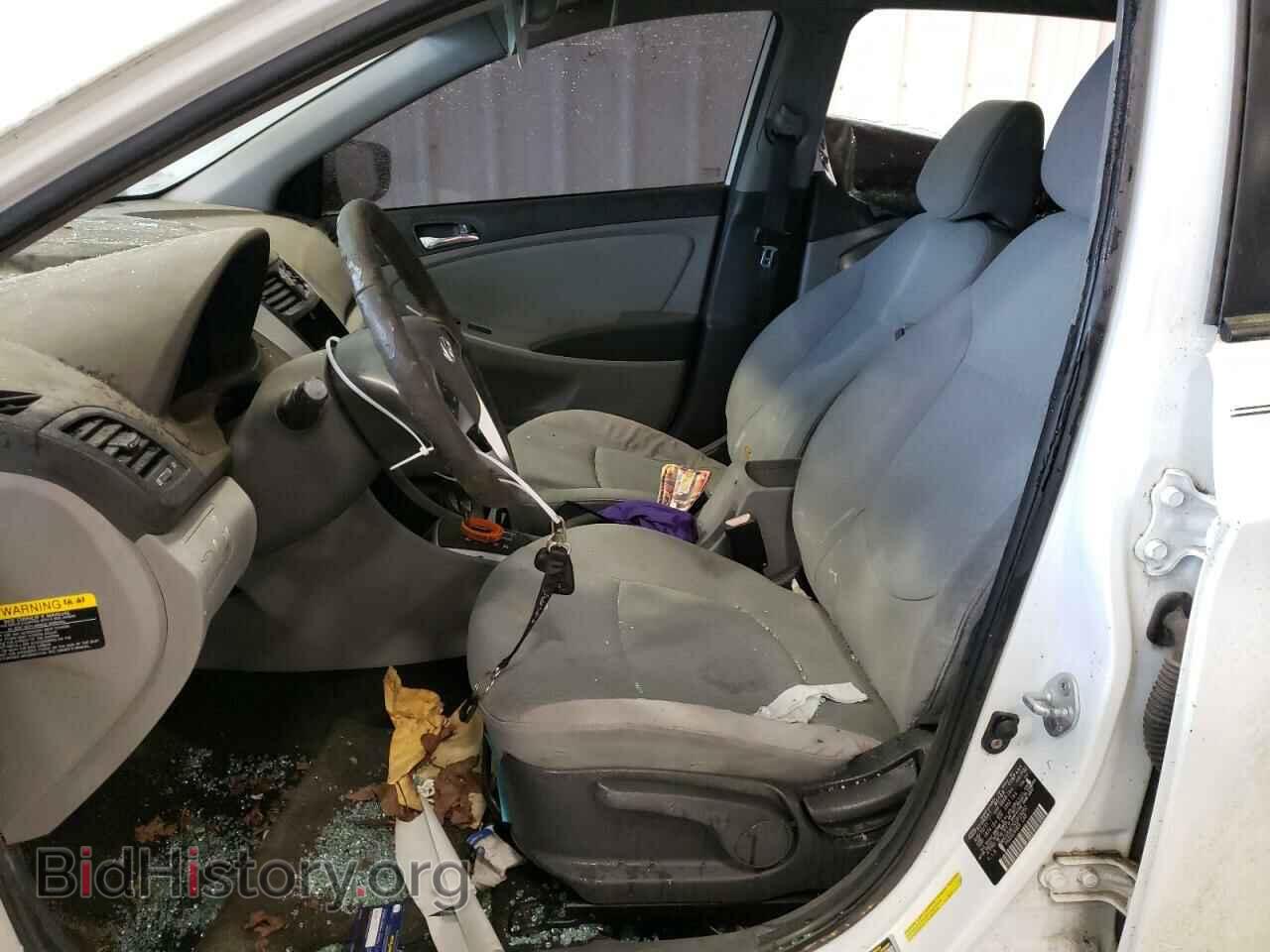 2012 HYUNDAI ACCENT - VIN: KMHCU5AE7CU016052 - Фото 7