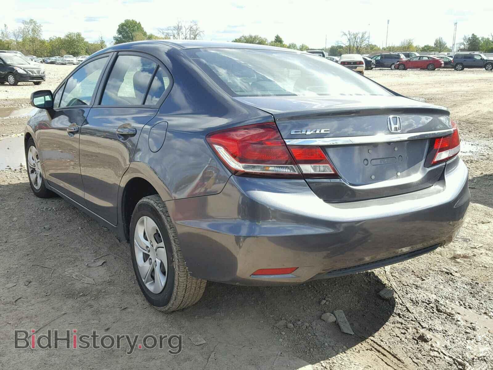 2013 HONDA CIVIC - VIN: 2HGFB2F50DH545606 - Фото 3