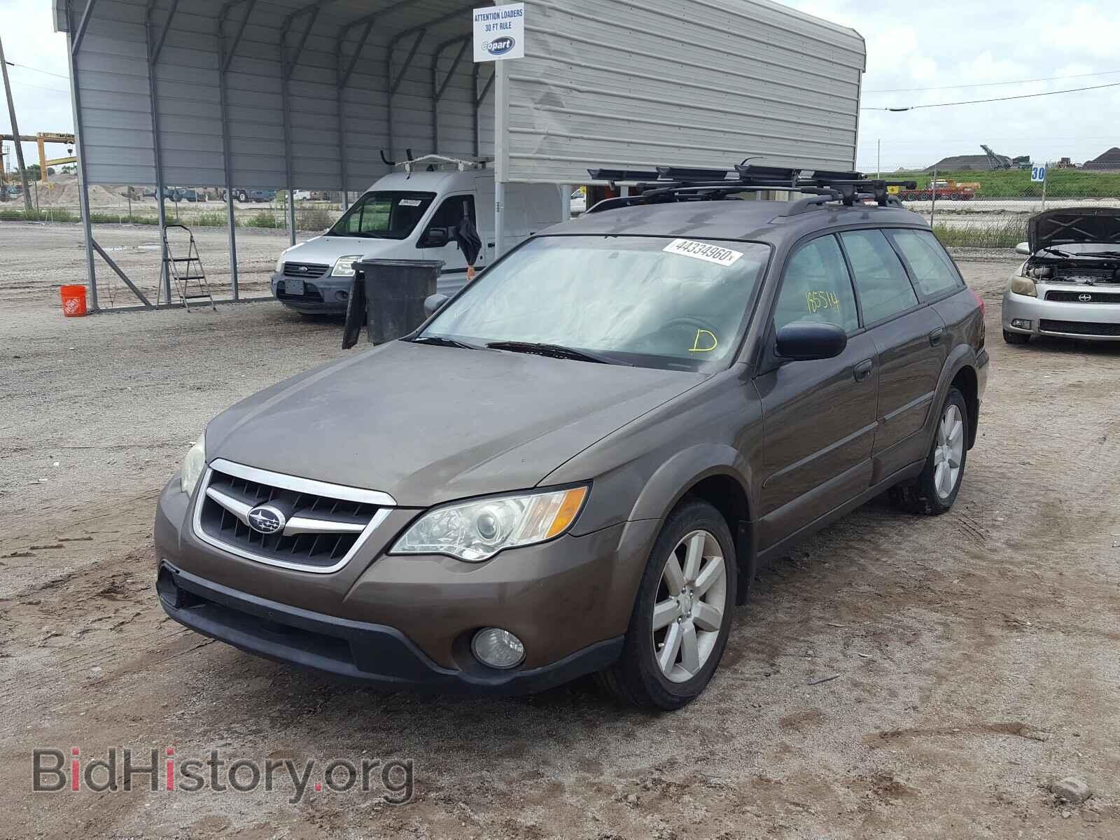 2008 SUBARU OUTBACK - VIN: 4S4BP61C787318356 - Фото 2