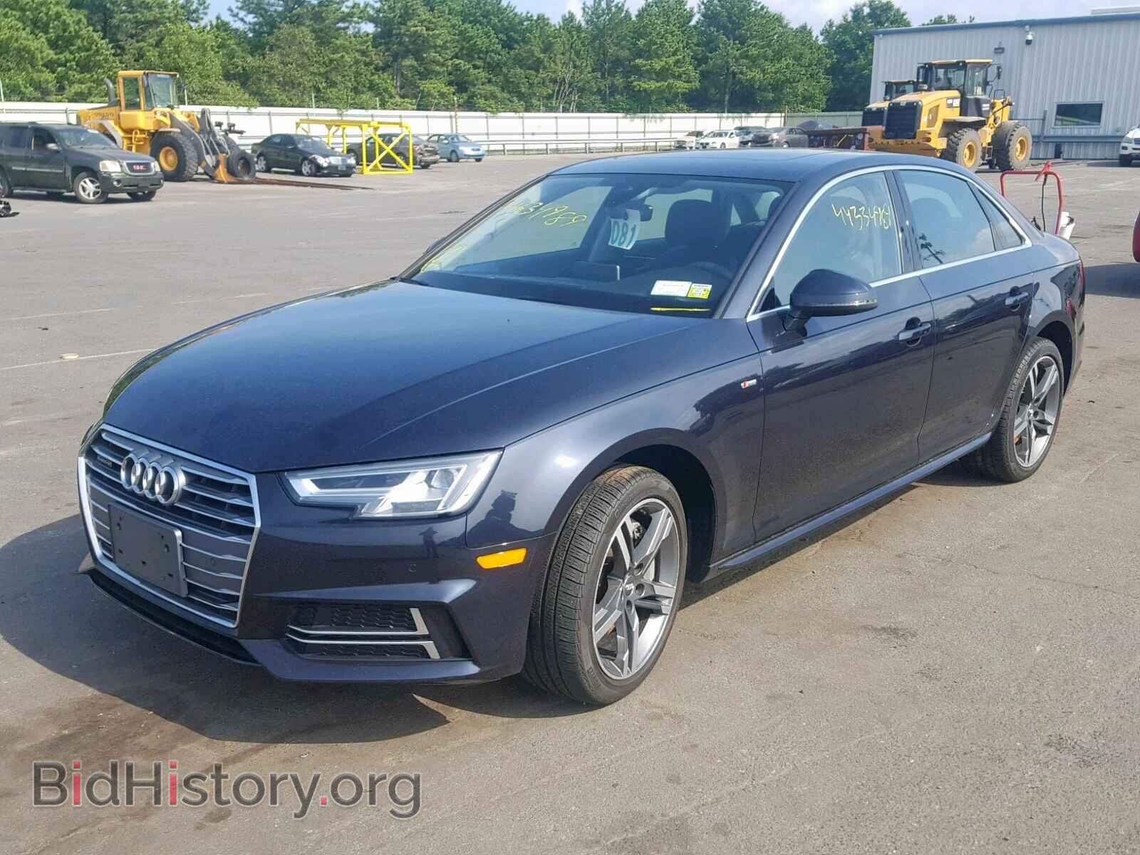 2017 AUDI A4 - VIN: WAUENAF41HN044396 - Фото 2