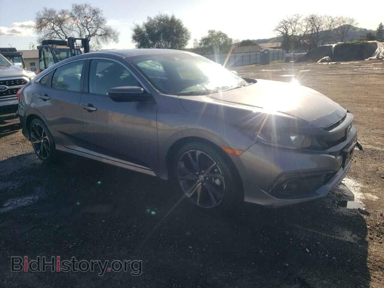 2021 HONDA CIVIC - VIN: 19XFC2F85ME003015 - Фото 4
