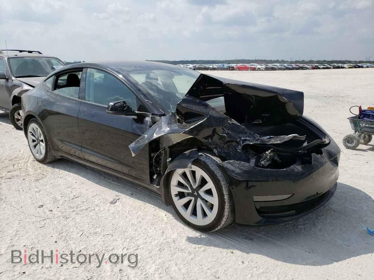 2022 TESLA MODEL 3 - VIN: 5YJ3E1EA5NF186617 - Photo 4